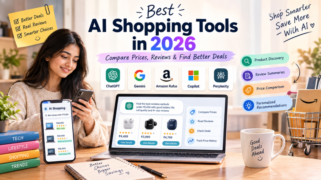 Best AI shopping tools in 2026 for comparing prices, reviews, products, and online deals