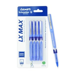 Luxor Schneider LX MAX blue liquid ink roller pens