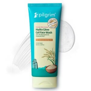 Pilgrim Korean Rice Water Hydra Glow Gel Face Wash with niacinamide
